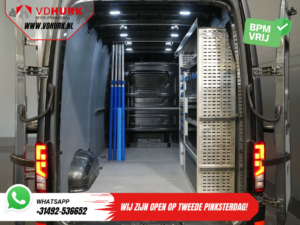 MAN TGE Bestelbus 35 2.0 180 pk DSG Aut. L3H3 BPM VRIJ! Inrichting/ Imperiaal + Ladder/ Tachograaf/ Navi/ Gev.stoel/ CarPlay/ Camera/ PDC/ Cruise/
