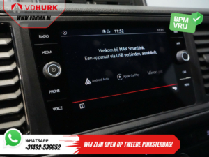 MAN TGE Bestelbus 35 2.0 180 pk DSG Aut. L3H3 BPM VRIJ! Inrichting/ Imperiaal + Ladder/ Tachograaf/ Navi/ Gev.stoel/ CarPlay/ Camera/ PDC/ Cruise/