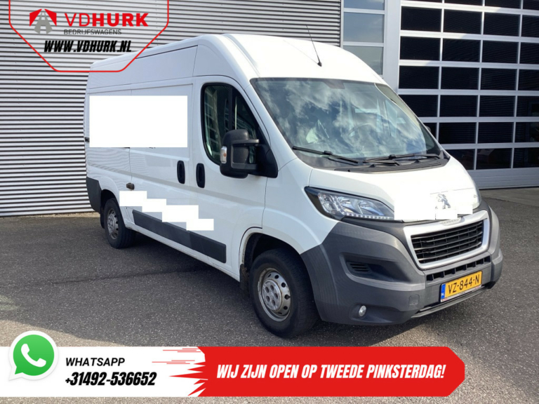 Peugeot Boxer Van 2.0 HDI 130 ch L2H2 EXPORT SEULEMENT Gev.Seats/ Climate/ Navi/ Camera/ Cruise/ Towing hook