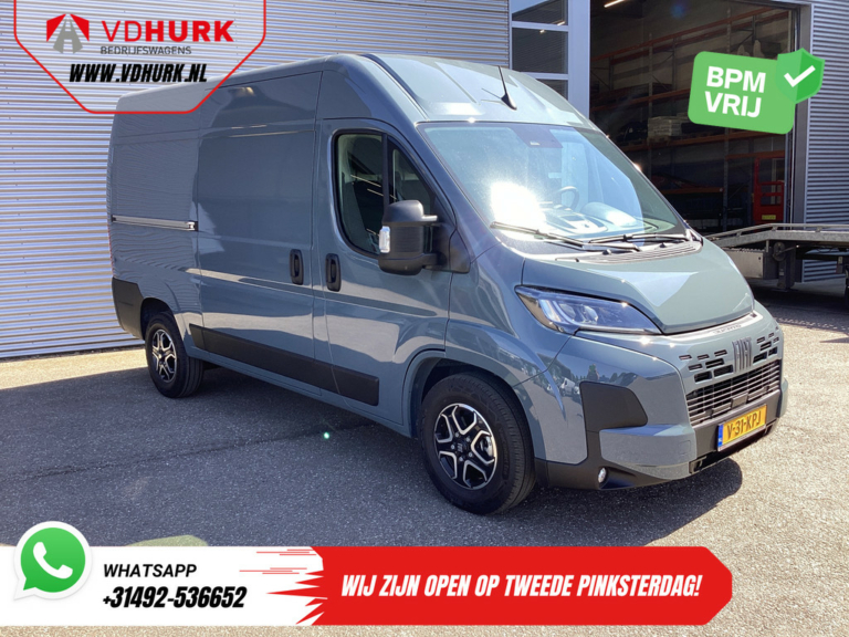 Fiat Ducato Van 2.2 MJ 140 ch Aut ZF L2H2 BPM FREE ! LED/ Carplay/ LMV/ Climat/ Navi/ Caméra/ Croisière