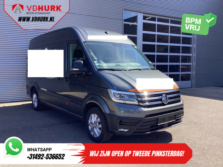 Volkswagen Crafter Van 2.0 TDI 180 hp DSG Aut. L3H3 BPM FREE! Adapt.Cruise/ LED/ Klima/ Gev.Stoel/ Carplay/ Stoelverw./ Lenkungverw./ 270Gr.Graden/ Cam