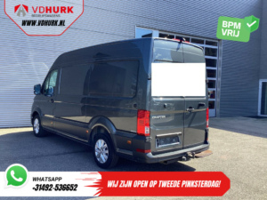 Volkswagen Crafter Bestelbus 2.0 TDI 180 pk DSG Aut. L3H3 BPM VRIJ! Adapt.Cruise/ LED/ Climate/ Gev.Stoel/ Carplay/ Stoelverw./ Stuurverw./ 270Gr.Graden/ Cam