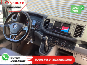 Volkswagen Crafter Bestelbus 2.0 TDI 180 pk DSG Aut. L3H3 BPM VRIJ! Adapt.Cruise/ LED/ Climate/ Gev.Stoel/ Carplay/ Stoelverw./ Stuurverw./ 270Gr.Graden/ Cam