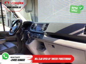 Volkswagen Crafter Bestelbus 2.0 TDI 180 pk DSG Aut. L3H3 BPM VRIJ! Adapt.Cruise/ LED/ Climate/ Gev.Stoel/ Carplay/ Stoelverw./ Stuurverw./ 270Gr.Graden/ Cam