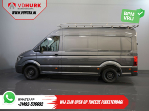 MAN TGE Bestelbus 35 2.0 180 pk DSG Aut. L3H3 BPM VRIJ! Imperiaal+Ladder/ Carplay/ Gev.stoel/ Inrichting/ Camera/ PDC/ Cruise/ Trekhaak/ Airco