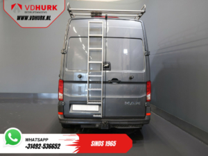 MAN TGE Van 35 2.0 180 hp DSG Aut. L3H3 BPM FREE! Roof rack+Ladder/ Carplay/ Gev.stoel/ Interior/ Camera/ PDC/ Cruise/ Towing hook/ Airco