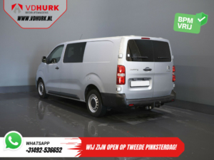 Citroën Jumpy Furgoneta 2.0 HDI 125 CV ¡BPM GRATIS! DC Doble Cabina Clima/ Carplay/ Cruise/ Navi/ Towbar/ PDC