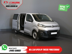 Citroën Jumpy Furgoneta 2.0 HDI 125 CV ¡BPM GRATIS! DC Doble Cabina Clima/ Carplay/ Cruise/ Navi/ Towbar/ PDC