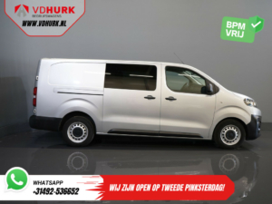 Citroën Jumpy Furgoneta 2.0 HDI 125 CV ¡BPM GRATIS! DC Doble Cabina Clima/ Carplay/ Cruise/ Navi/ Towbar/ PDC