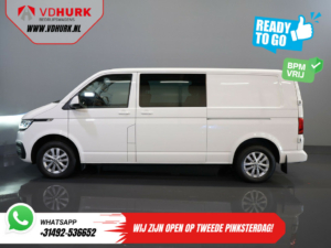 Volkswagen Transporter Furgoneta 2.0 TDI 150 CV Aut. L2 DC Doble Cabina ¡BPM GRATIS! Ready2Go 2xPuerta corredera/ Adapt Cruise/ LED/ Calefacción de pie/ Calefacción de asiento/ Carplay/ Ca