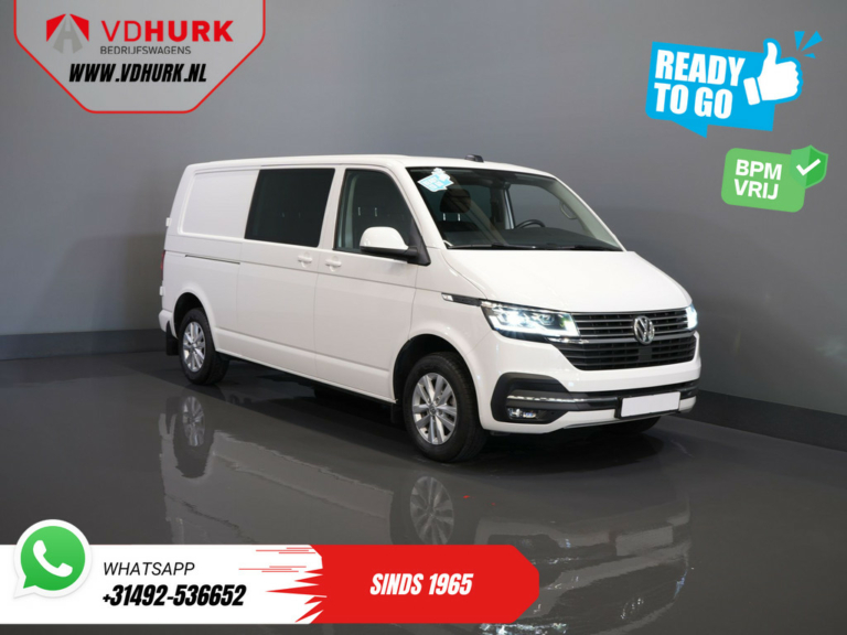 Volkswagen Transporter Van 2.0 TDI 150 hp Aut. L2 DC Doppelkabine BPM FREE! Ready2Go 2xSchiebetür/ Adapt Cruise/ LED/ Standheizung/ Sitzheizung/ Carplay/ Ca