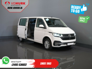 Volkswagen Transporter Van 2.0 TDI 150 hp Aut. L2 DC Double Cab BPM FREE! Ready2Go 2xSliding door/ Adapt Cruise/ LED/ Stand heater/ Seat heating/ Carplay/ Ca