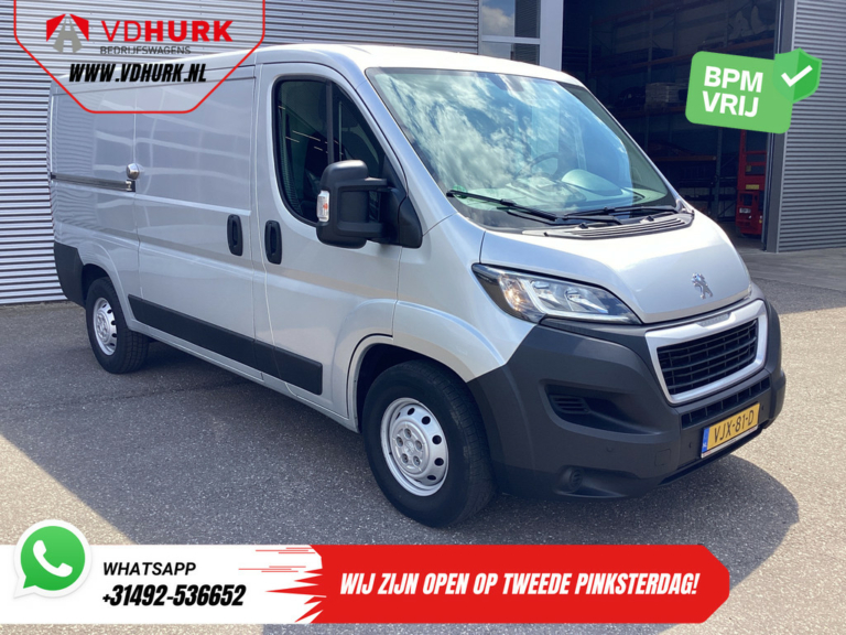 Peugeot Boxer Vans 2.2 HDi 140 hp L2 EXPORT ONLY 3.0t Towing vehicle / Navi/ Camera/ PDC/ Cruise/ Airco