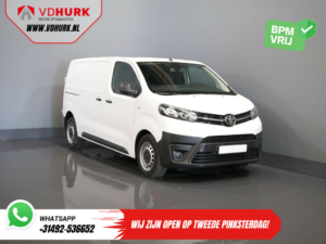Toyota ProAce Worker Bestelbus 2.0 D-4D 125 pk Aut. L2 BPM VRIJ NL Auto/ 2x Schuifdeur/ Carplay/ Navi/ Camera/ Cruise/ Trekhaak