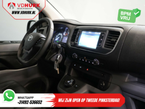 Toyota ProAce Worker Bestelbus 2.0 D-4D 125 pk Aut. L2 BPM VRIJ NL Auto/ 2x Schuifdeur/ Carplay/ Navi/ Camera/ Cruise/ Trekhaak