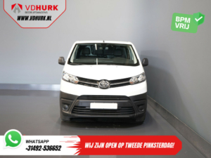 Toyota ProAce Worker Bestelbus 2.0 D-4D 125 pk Aut. L2 BPM VRIJ NL Auto/ 2x Schuifdeur/ Carplay/ Navi/ Camera/ Cruise/ Trekhaak