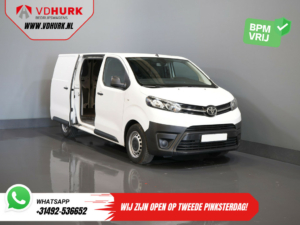 Toyota ProAce Worker Bestelbus 2.0 D-4D 125 pk Aut. L2 BPM VRIJ NL Auto/ 2x Schuifdeur/ Carplay/ Navi/ Camera/ Cruise/ Trekhaak