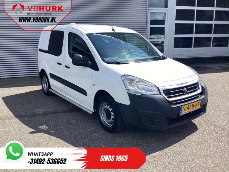 Peugeot Partner Bestelbus 1.6 HDI 120 pk Aut. EXPORT ONLY EUR6/ Camera/ Cruise/ Airco/ Trekhaak