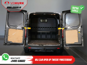 Ford Transit Custom Bestelbus 320 2.0 TDCI 130 pk Aut. L2 Trend BPM VRIJ! Dubbel Cabine DC Carplay/ Stoelverw./ PDC/ Cruise/ Trekhaak/ Airco