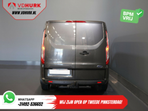 Ford Transit Custom Bestelbus 320 2.0 TDCI 130 pk Aut. L2 Trend BPM VRIJ! Dubbel Cabine DC Carplay/ Stoelverw./ PDC/ Cruise/ Trekhaak/ Airco