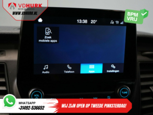 Ford Transit Custom Bestelbus 320 2.0 TDCI 130 pk Aut. L2 Trend BPM VRIJ! Dubbel Cabine DC Carplay/ Stoelverw./ PDC/ Cruise/ Trekhaak/ Airco