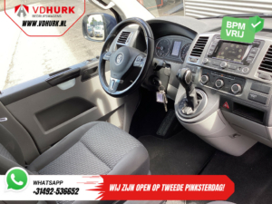 Volkswagen Transporter Van 2.0 TDI 140 hp DSG Aut. L2 DC Doppelkabine Fährt gut/ NL Auto/ Cruise/ Kamera/ PDC/ Anhängerkupplung