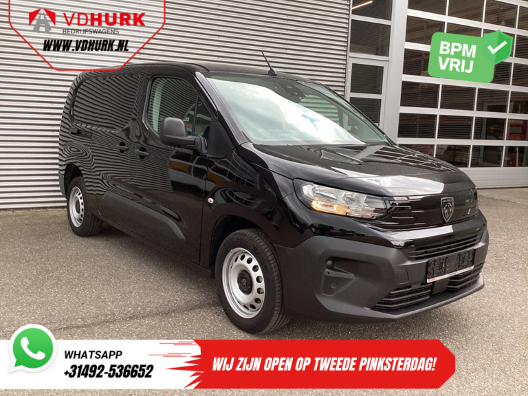 Peugeot Partner Bestelbus 1.5 HDi 100 pk L2 MARGE ZGAN Virtual Cockpit/ 3pers./ Carplay/ PDC/ Cruise/ Airco