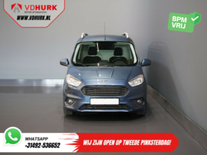 Ford Transit Courier Bestelbus 1.0 EcoBoost BENZINE BPM VRIJ! Dealer Onderhouden/ NL Auto/ Carplay/ Climate/ Cruise/ Stoelverw./ Trekhaak/ LMV