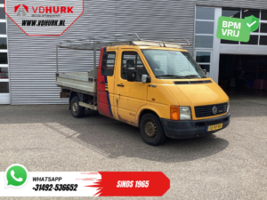Volkswagen Lt 35 Carrocería abierta 2.8 TDI 130 CV L3 DC Doble Cabina SÓLO EXPORTACIÓN Carrocería abierta 2.8t Trekverm./ 6 personas/ Imperial/ Gancho de remolque/ 210x194x40