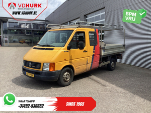 Volkswagen Lt 35 Carrocería abierta 2.8 TDI 130 CV L3 DC Doble Cabina SÓLO EXPORTACIÓN Carrocería abierta 2.8t Trekverm./ 6 personas/ Imperial/ Gancho de remolque/ 210x194x40