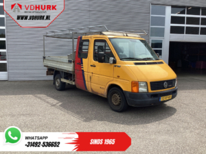 Volkswagen Lt 35 Carrocería abierta 2.8 TDI 130 CV L3 DC Doble Cabina SÓLO EXPORTACIÓN Carrocería abierta 2.8t Trekverm./ 6 personas/ Imperial/ Gancho de remolque/ 210x194x40
