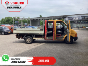Volkswagen Lt 35 Carrocería abierta 2.8 TDI 130 CV L3 DC Doble Cabina SÓLO EXPORTACIÓN Carrocería abierta 2.8t Trekverm./ 6 personas/ Imperial/ Gancho de remolque/ 210x194x40