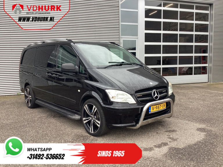 Mercedes-Benz Vito Bestelbus 113 CDI DC Dubbel Cabine EXPORT ONLY 20” LMV/ Airco/ PDC/ Trekhaak
