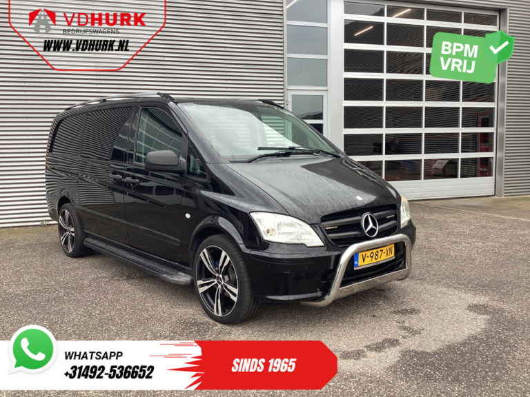 Mercedes-Benz Vito Van 113 CDI DC Doble Cabina EXPORT ONLY 20" LMV/ Airco/ PDC/ Towbar