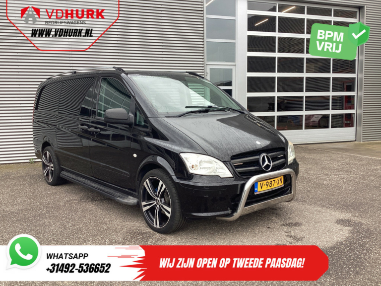 Mercedes-Benz Vito Bestelbus 113 CDI DC Dubbel Cabine EXPORT ONLY 20”LMV/ Airco/ PDC/ Trekhaak