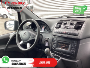 Mercedes-Benz Vito Furgone 113 CDI DC Doppia Cabina EXPORT SOLO 20” LMV/ Airco/ PDC/ Barra di Traino
