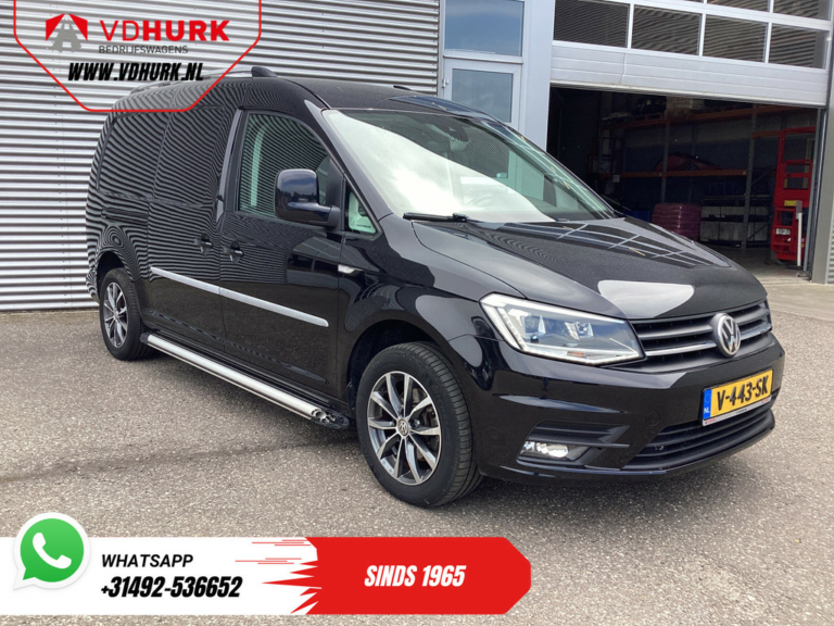 Volkswagen Caddy Cargo Maxi Bestelbus 2.0 TDI 100 pk DSG Aut. L2 Maxi EXPORT ONLY Xenon/ Adapt. Cruise/ 2xSchuifdeur/ Carplay/ PDC/ Stoelverw.