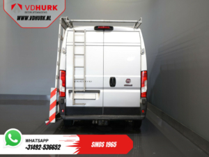 Fiat Ducato Bestelbus 2.3 MJ 120 pk L2H2 BPM VRIJ! Glasresteel/ Glastransporter/ Glaswagen/ Navi/ Climate/ Camera/ 2.5t Trekverm/ Imperiaal