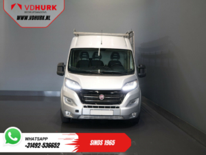 Fiat Ducato Bestelbus 2.3 MJ 120 pk L2H2 BPM VRIJ! Glasresteel/ Glastransporter/ Glaswagen/ Navi/ Climate/ Camera/ 2.5t Trekverm/ Imperiaal