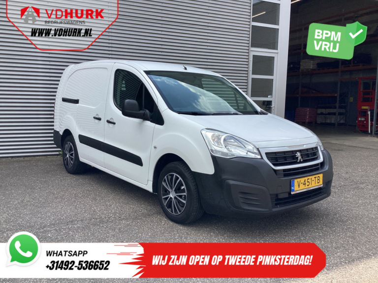 Peugeot Partner Van 1.6 HDi 100 к.с. L2 ТІЛЬКИ ЕКСПОРТ 6 євро/ кондиціонер/ круїз/ буксирний гак