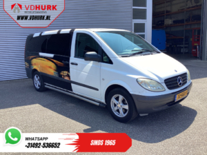 Mercedes-Benz Vito Personenvervoer 109 CDI EXPORT ONLY (€8.349 Incl. BTW/BPM Vrij!) 9 Persoons/ Kombi/ Combi/ 9P/ Sidebars/ Camera/ Trekhaak/ Airco