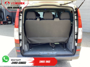 Mercedes-Benz Vito Personenvervoer 109 CDI EXPORT ONLY (€8.349 Incl. BTW/BPM Vrij!) 9 Persoons/ Kombi/ Combi/ 9P/ Sidebars/ Camera/ Trekhaak/ Airco