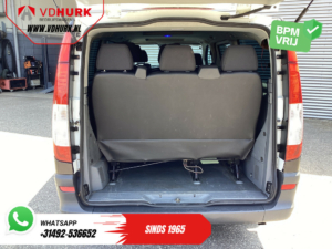 Mercedes-Benz Vito Transport persoane 109 CDI L3 EXPORT ONLY (6.655 € incl. TVA/BPM gratuit!) 9 persoane/ Kombi/ Combi/ 9P/ Bare laterale/ Cameră/ Cârlig de remorcare/ Aer condiționat