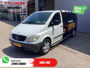 Mercedes-Benz Vito Transport persoane 109 CDI L3 EXPORT ONLY (6.655 € incl. TVA/BPM gratuit!) 9 persoane/ Kombi/ Combi/ 9P/ Bare laterale/ Cameră/ Cârlig de remorcare/ Aer condiționat