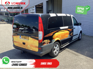 Mercedes-Benz Vito Transport persoane 109 CDI L3 EXPORT ONLY (6.655 € incl. TVA/BPM gratuit!) 9 persoane/ Kombi/ Combi/ 9P/ Bare laterale/ Cameră/ Cârlig de remorcare/ Aer condiționat