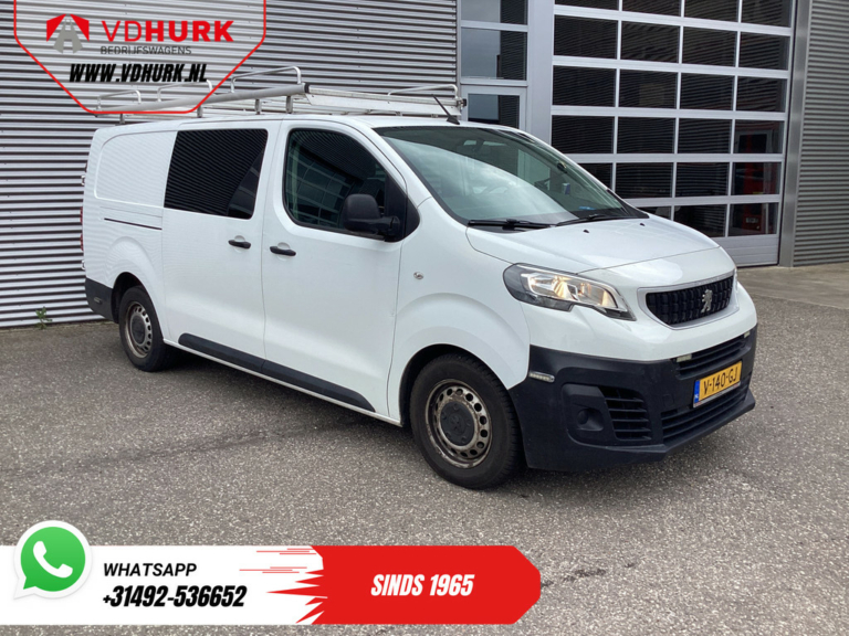 Peugeot Expert Van 2.0 HDI 120 KM DC Double Cab EXPORT ONLY Airco/ Cruise/ Hak holowniczy/ Bagażnik dachowy/ PDC