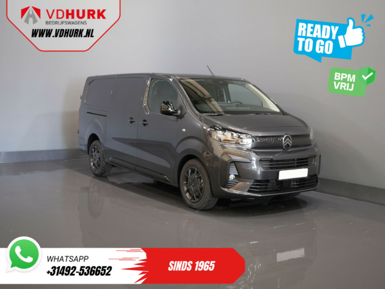 Citroën Jumpy Van 2.0 HDI 180 hp Aut. L3 BPM FREE! 2xSchiebetür/ Virtuelles Cockpit/ Carplay/ Kamera/ PDC/ Cruise/ Airco