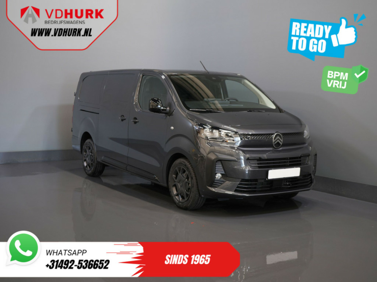 Citroën Jumpy Van 2.0 HDI 180 CP Aut. L3 BPM GRATUIT! Cockpit virtual/ Carplay/ Cameră/ PDC/ Cruise/ Airco