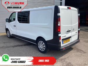Opel Vivaro Bestelbus 1.6 CDTI 125 pk L2 DC Dubbel Cabine EXPORT ONLY Climate/ Navi/ Cruise/ Camera/ PDC