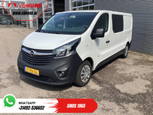 Opel Vivaro Bestelbus 1.6 CDTI 125 pk L2 DC Dubbel Cabine EXPORT ONLY Climate/ Navi/ Cruise/ Camera/ PDC